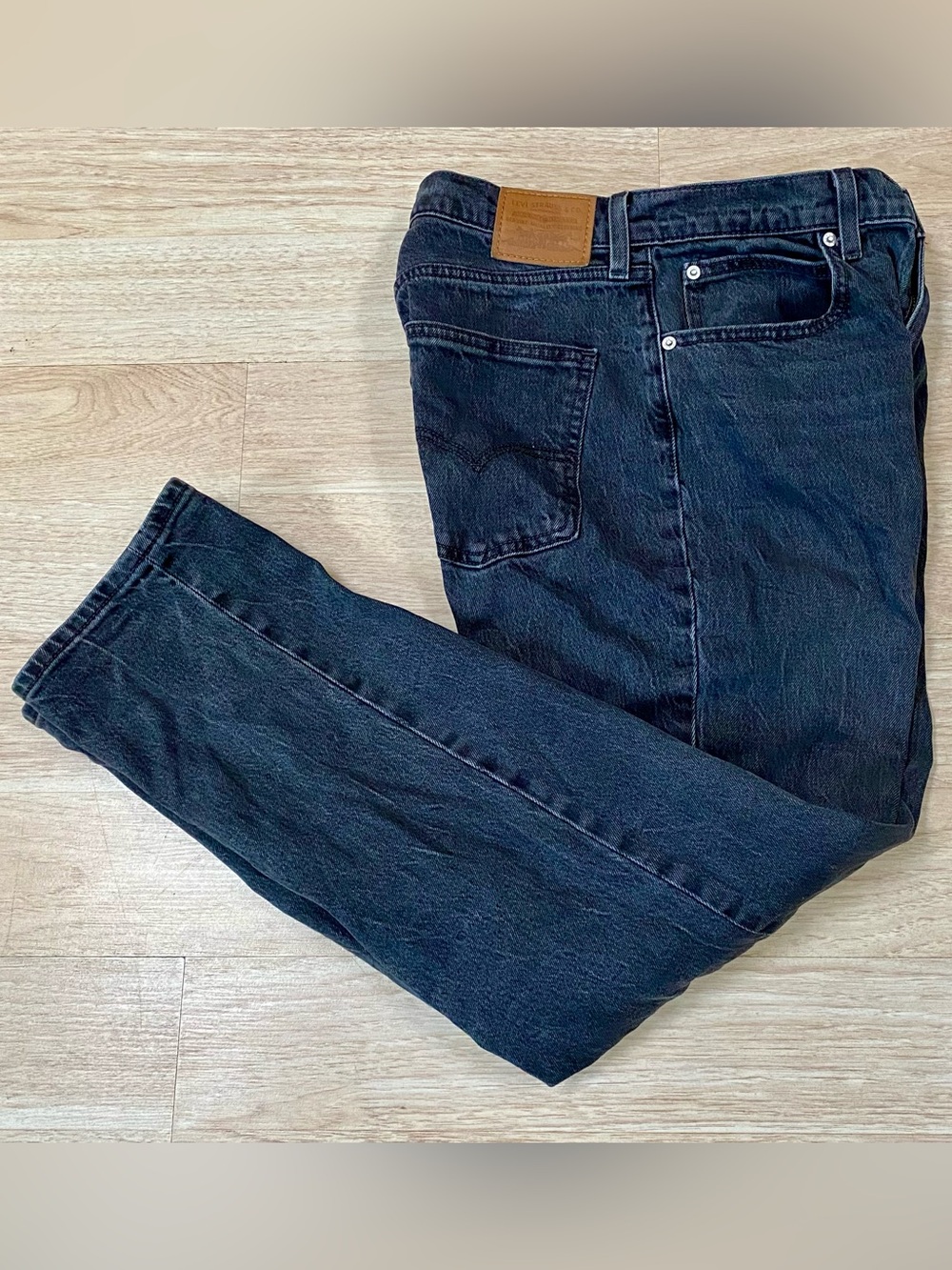 Levi’s 70’s High Slim Straight Jeans Women’s W30 L29 Black Washed-In Colorway